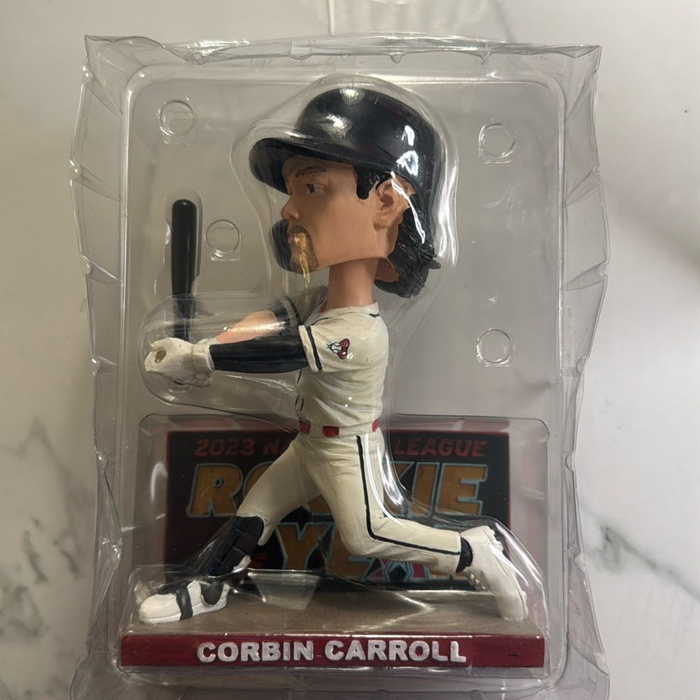New (no box)Corbin Carroll rookie of the year bobble head Arizona diamondbacks